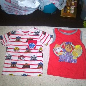 Paw patrol shirts